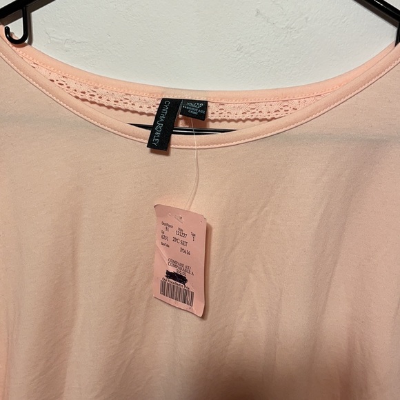 Cynthia Rowley Soft Pink 3/4 Sleeve Top - Picture 2 of 4